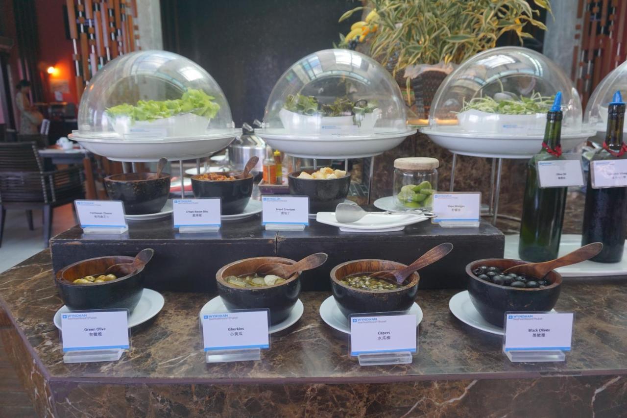 Wyndham Sea Pearl Resort, Phuket Patong Ngoại thất bức ảnh A selection of garnishes at a buffet